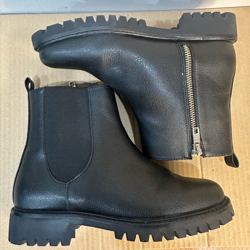 Janie and Jack Tan Leather Boots